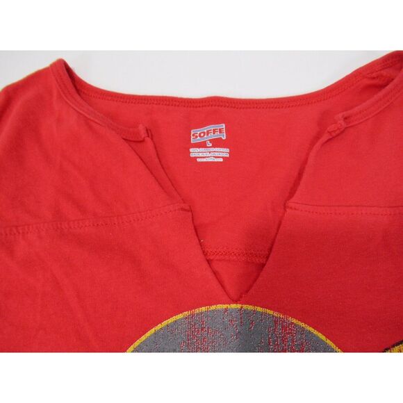 University of Wisconsin Muppet Animal T-shirt Size‎ Large Fitted V-neck A8 - Picture 4 of 6